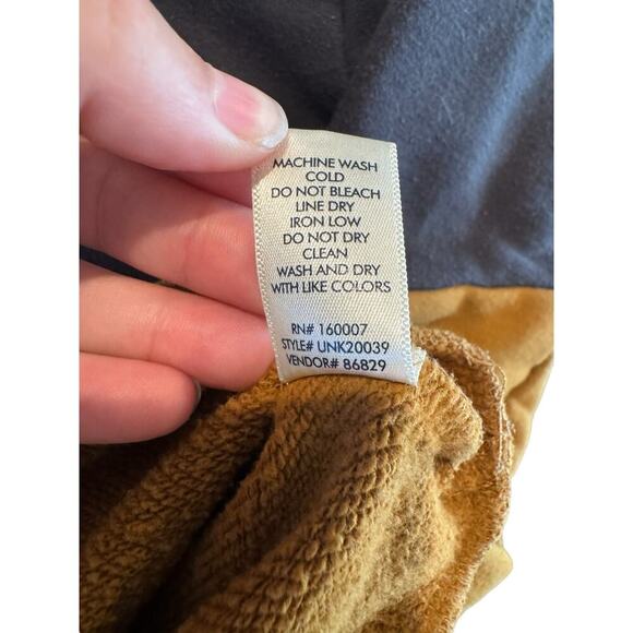 BKE by Buckle Women’s Medium Hoodie Sweatshirt Colorblock 1/4 Zip Pullover - Picture 4 of 5